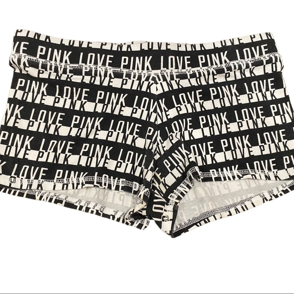 VS Pink Pajama Sleep Shorts Size XS EUC! - Picture 2 of 4